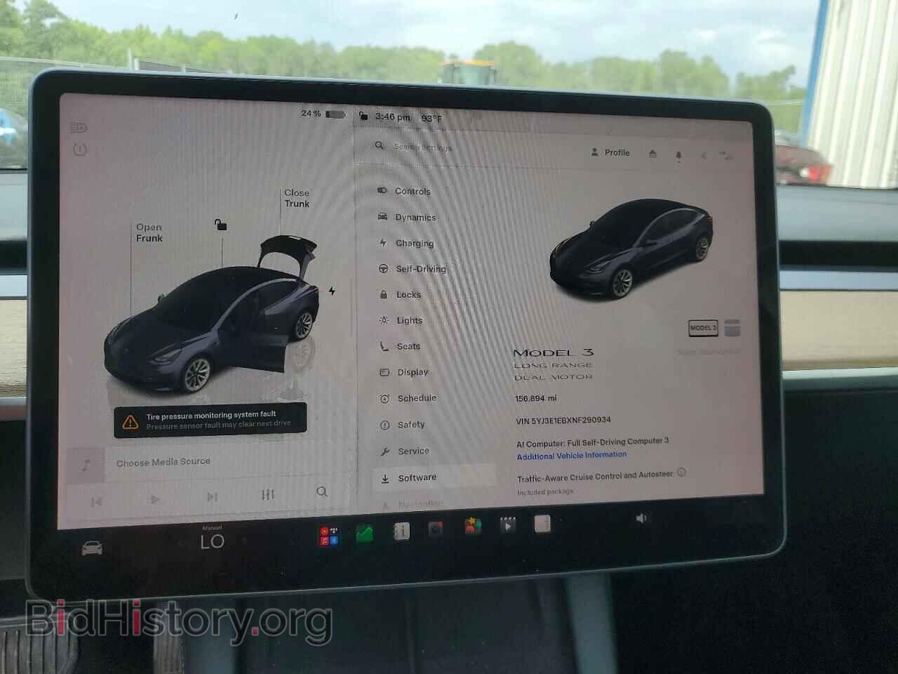 2022 TESLA MODEL 3 - VIN: 5YJ3E1EBXNF290934 - Photo 9