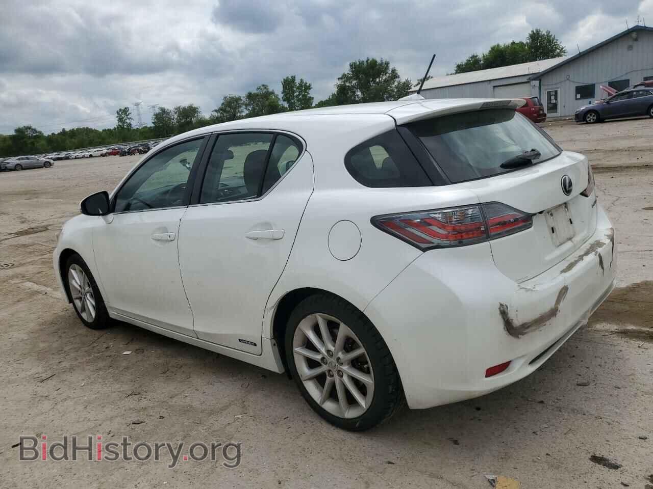 2012 LEXUS CT 200 - VIN: JTHKD5BH4C2110070 - Фото 2