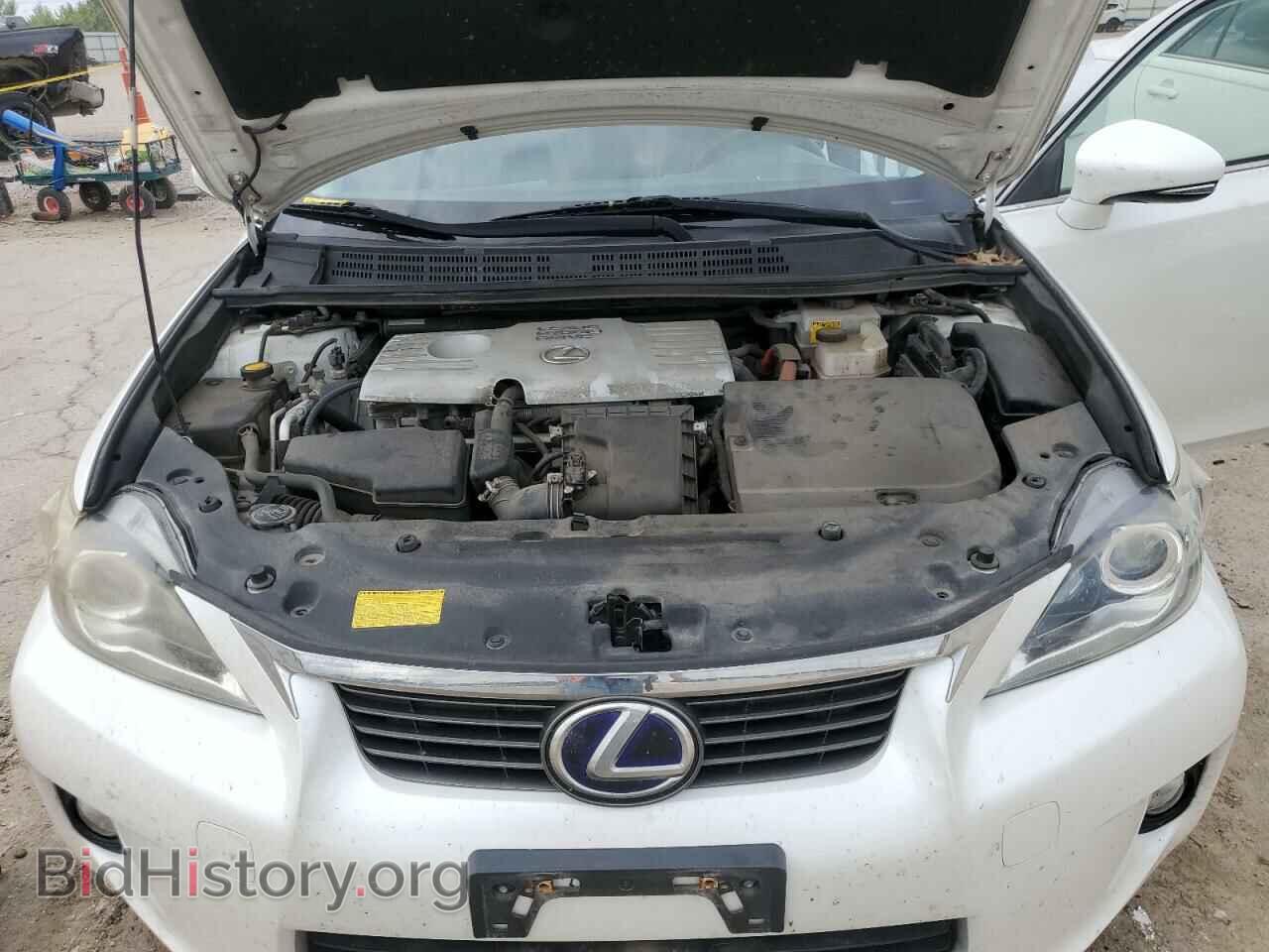 2012 LEXUS CT 200 - VIN: JTHKD5BH4C2110070 - Фото 11