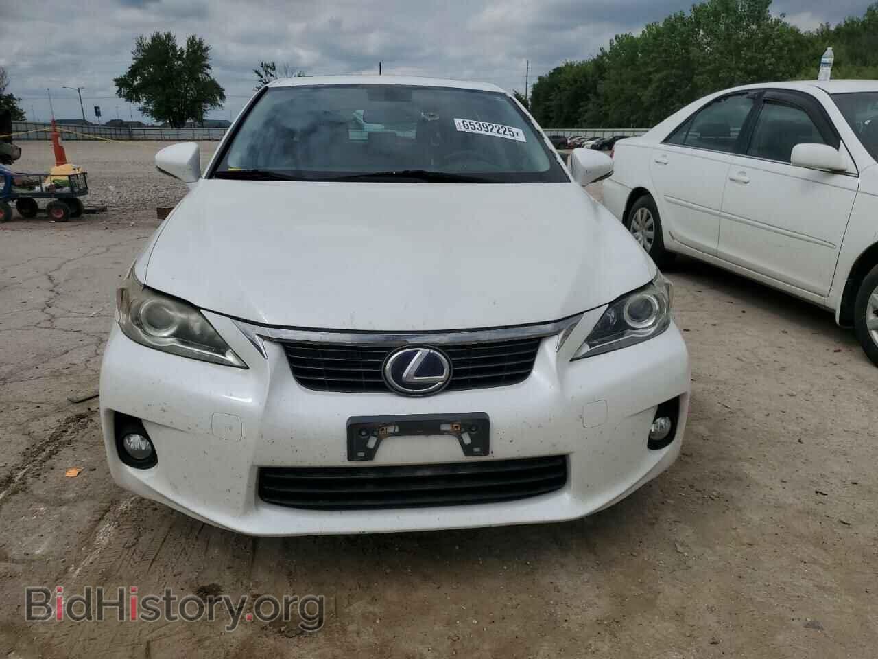 2012 LEXUS CT 200 - VIN: JTHKD5BH4C2110070 - Фото 5