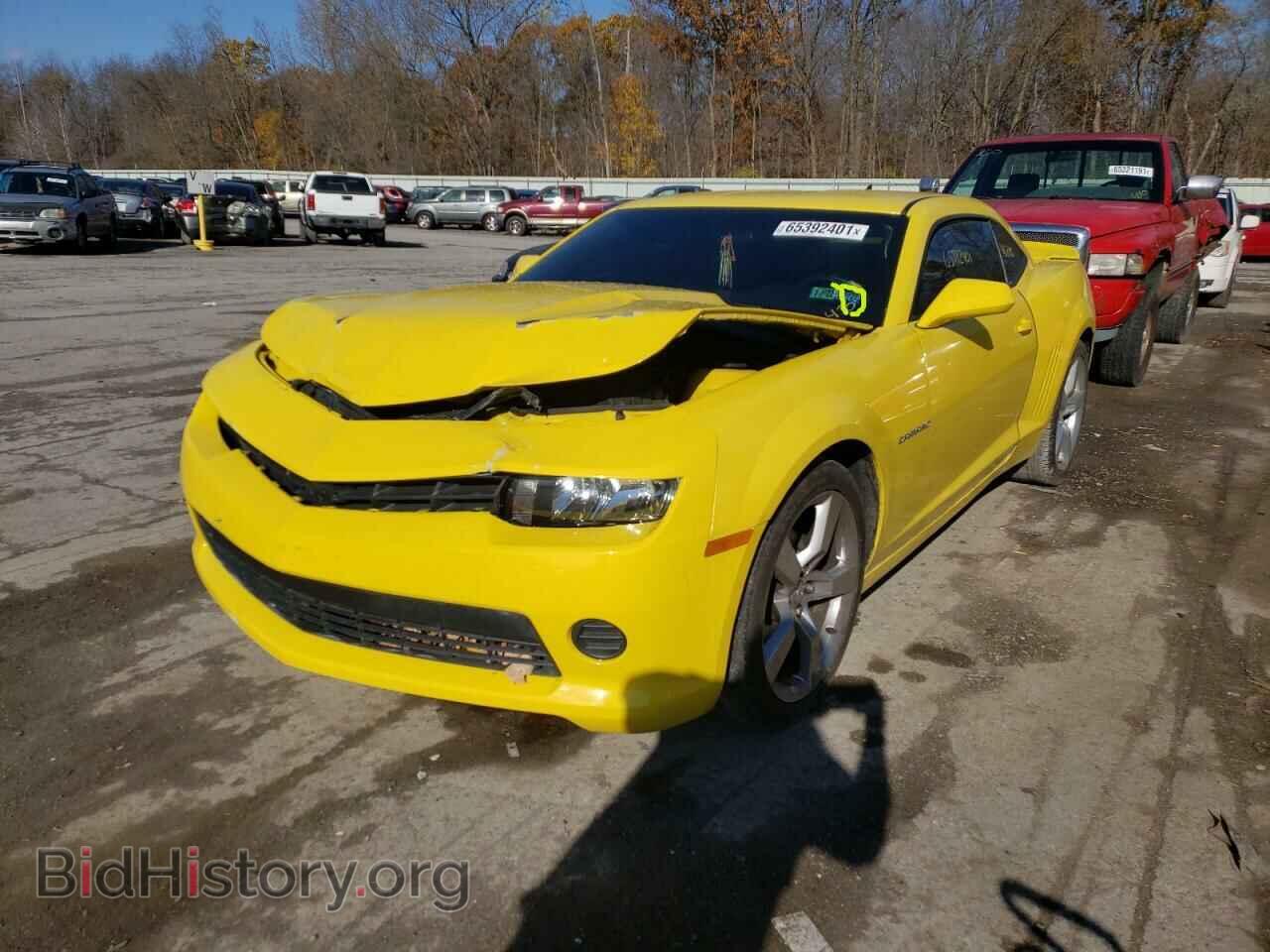 2014 CHEVROLET CAMARO - VIN: 2G1FA1E35E9173602 - Фото 2