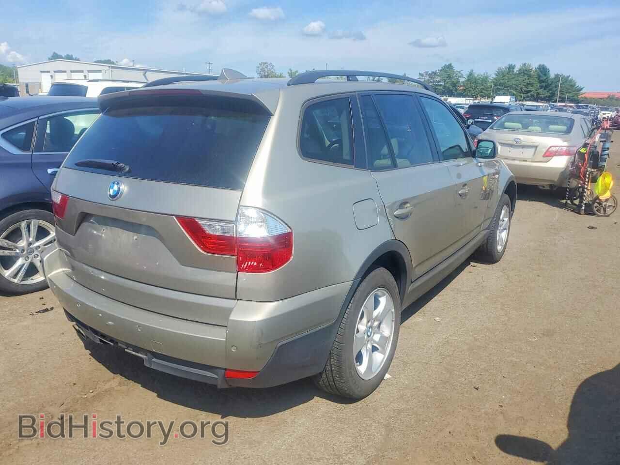 2008 BMW X3 - VIN: WBXPC93498WJ03065 - Фото 3