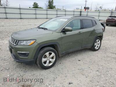 2020 Jeep COMPASS Compass LA, green — VIN 3C4NJDBB0LT167734, Copart