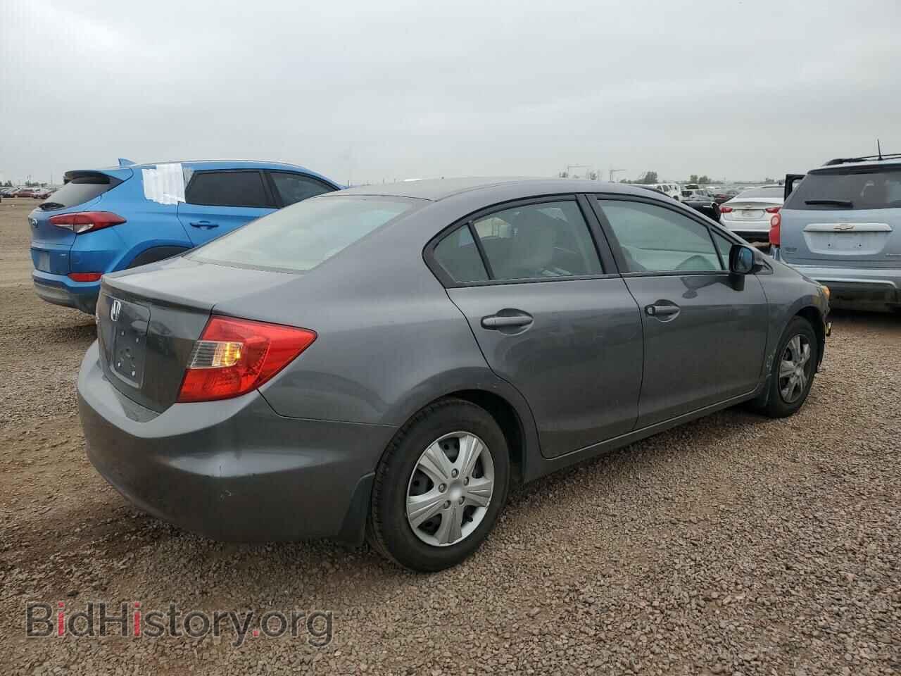 2012 HONDA CIVIC - VIN: 19XFB2F51CE089544 - Фото 3