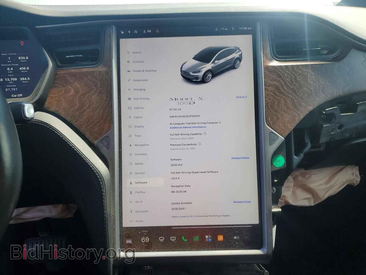2018 TESLA MODEL X - VIN: 5YJXCAE25JF120031 - Photo 9
