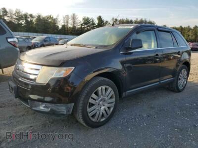 2008 Ford EDGE Edge Limit, черный — VIN 2FMDK49C28BA70878, Copart