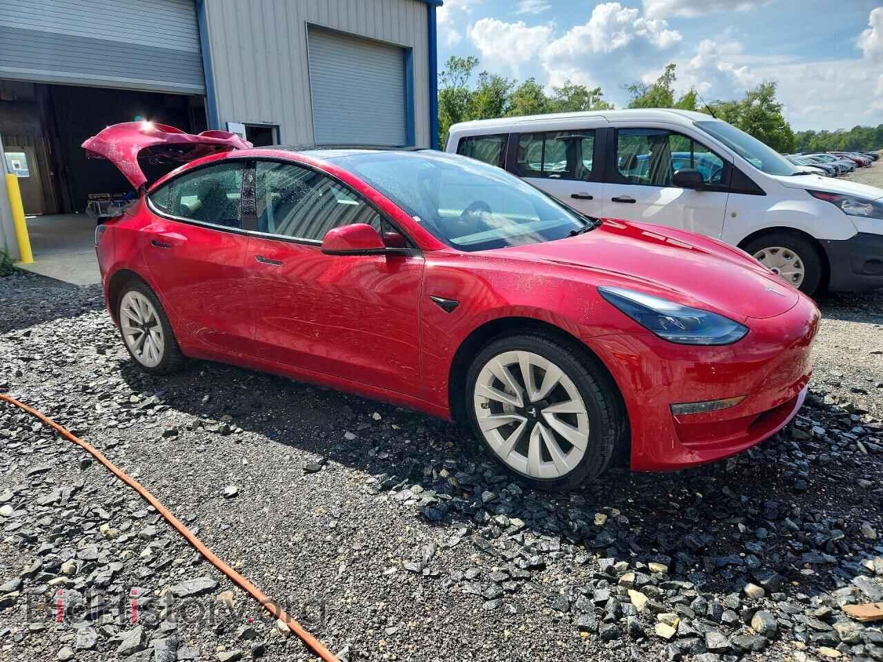 2022 TESLA MODEL 3 - VIN: 5YJ3E1EA0NF286057 - Фото 4