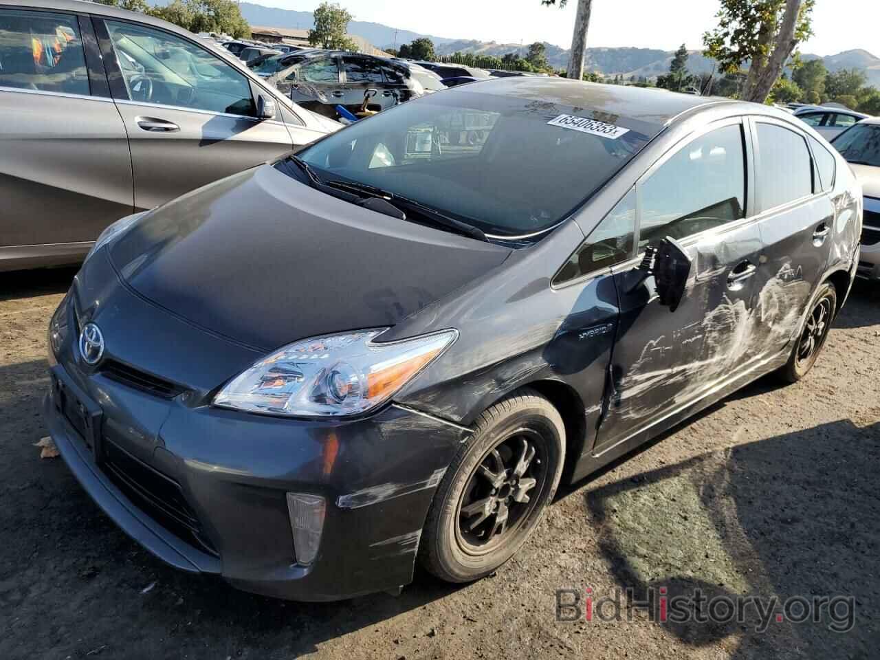 Photo JTDKN3DU5D5563627 - TOYOTA PRIUS 2013