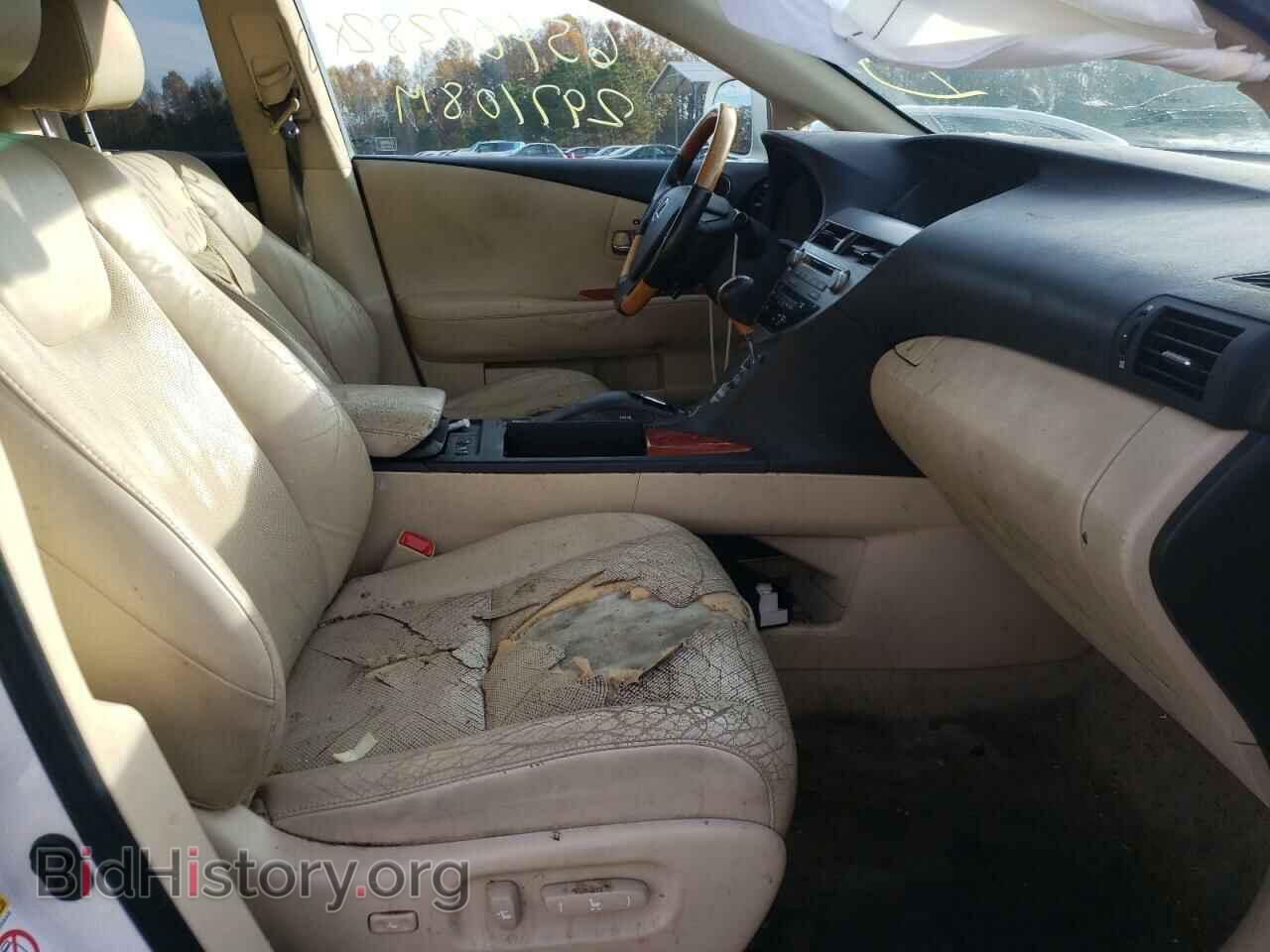 2010 LEXUS RX350 - VIN: 2T2BK1BA5AC060227 - Фото 5
