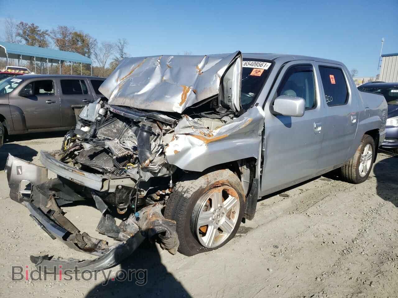 2012 HONDA RIDGELINE - VIN: 5FPYK1F56CB458516 - Фото 2
