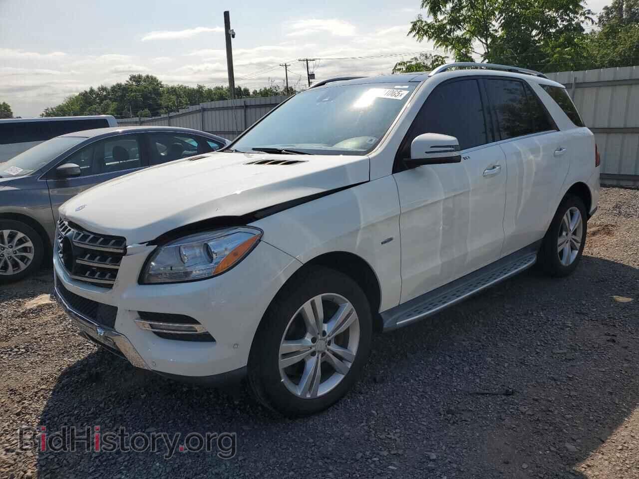 Photo 4JGDA2EB6CA044759 - MERCEDES-BENZ M-CLASS 2012