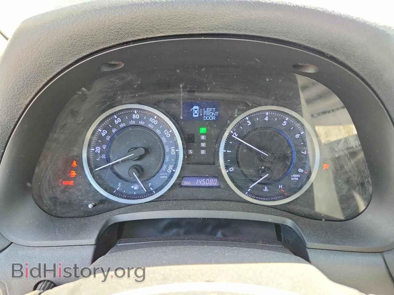 2012 LEXUS IS - VIN: JTHBF5C28C5176785 - Photo 9