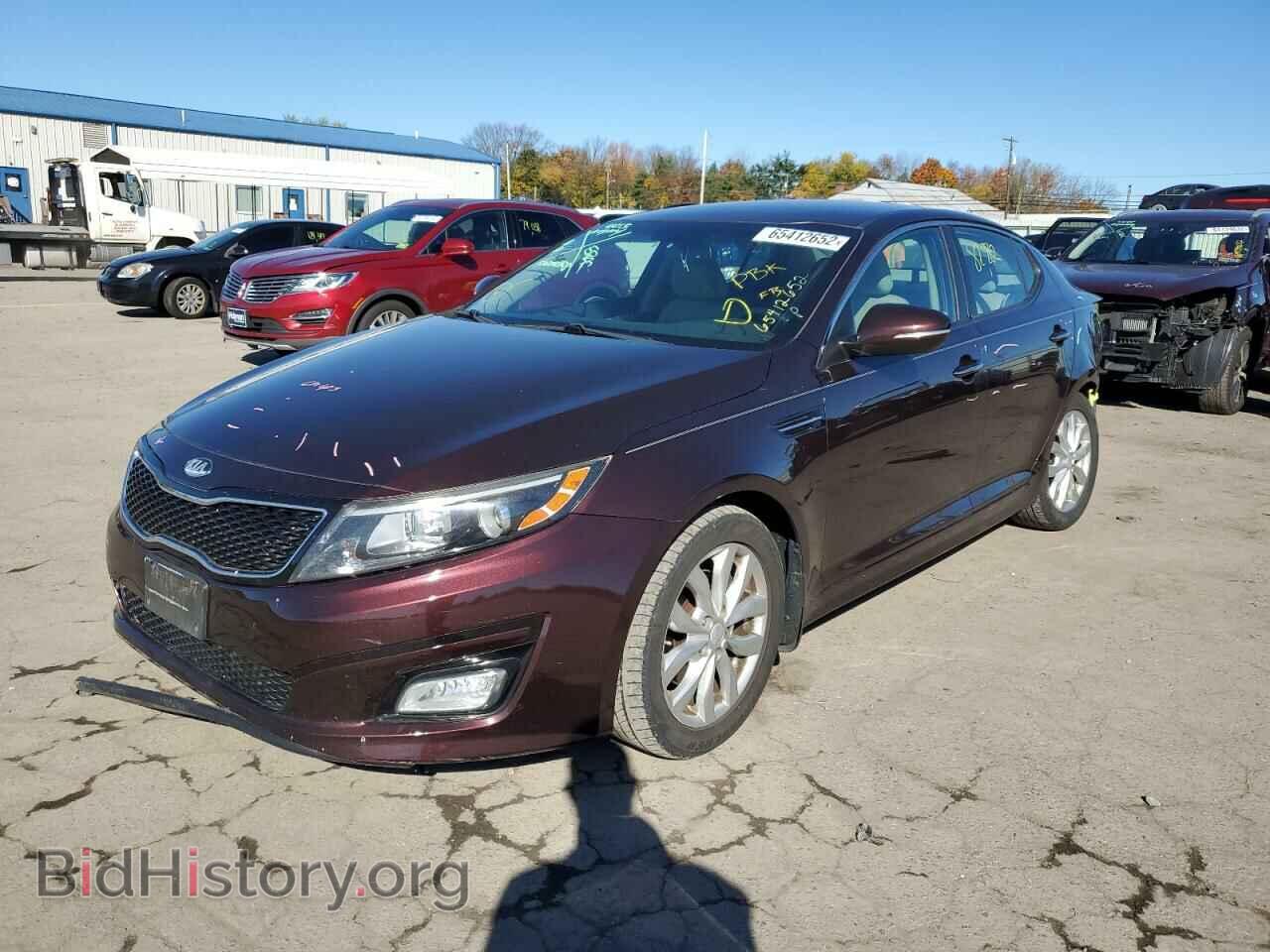 2014 KIA OPTIMA - VIN: 5XXGN4A71EG304558 - Фото 2