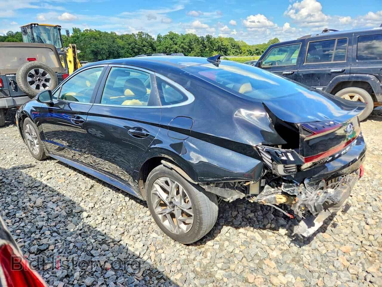 2020 HYUNDAI SONATA - VIN: 5NPEF4JA2LH045886 - Фото 3