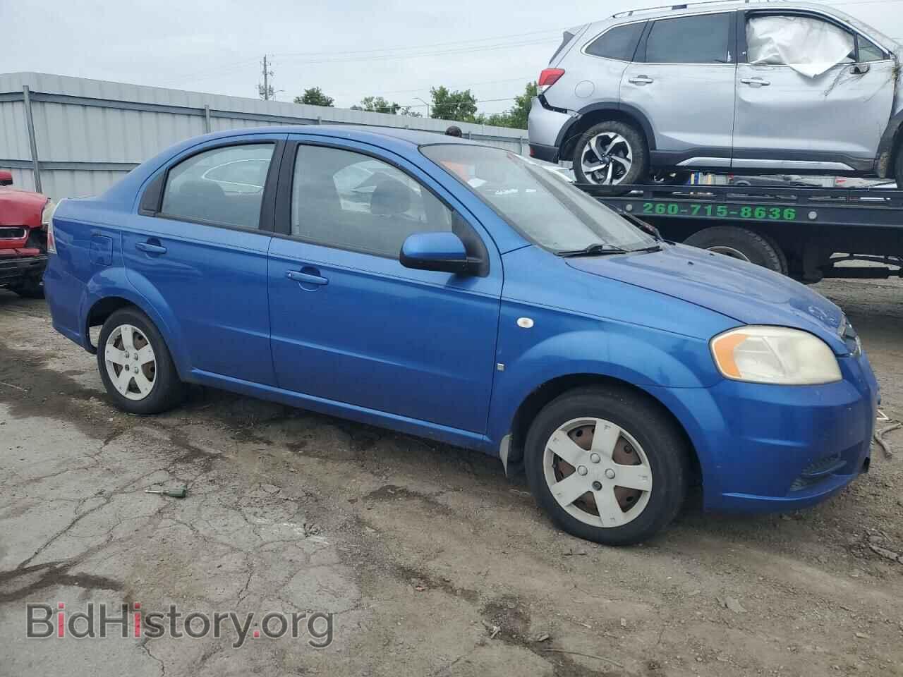 2007 CHEVROLET AVEO - VIN: KL1TD56687B057692 - Фото 4