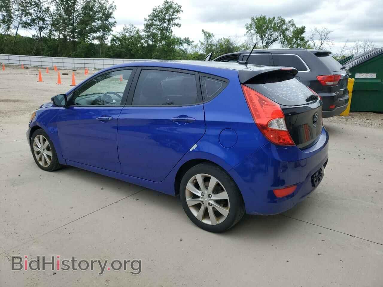 2013 HYUNDAI ACCENT - VIN: KMHCU5AE5DU111856 - Фото 2