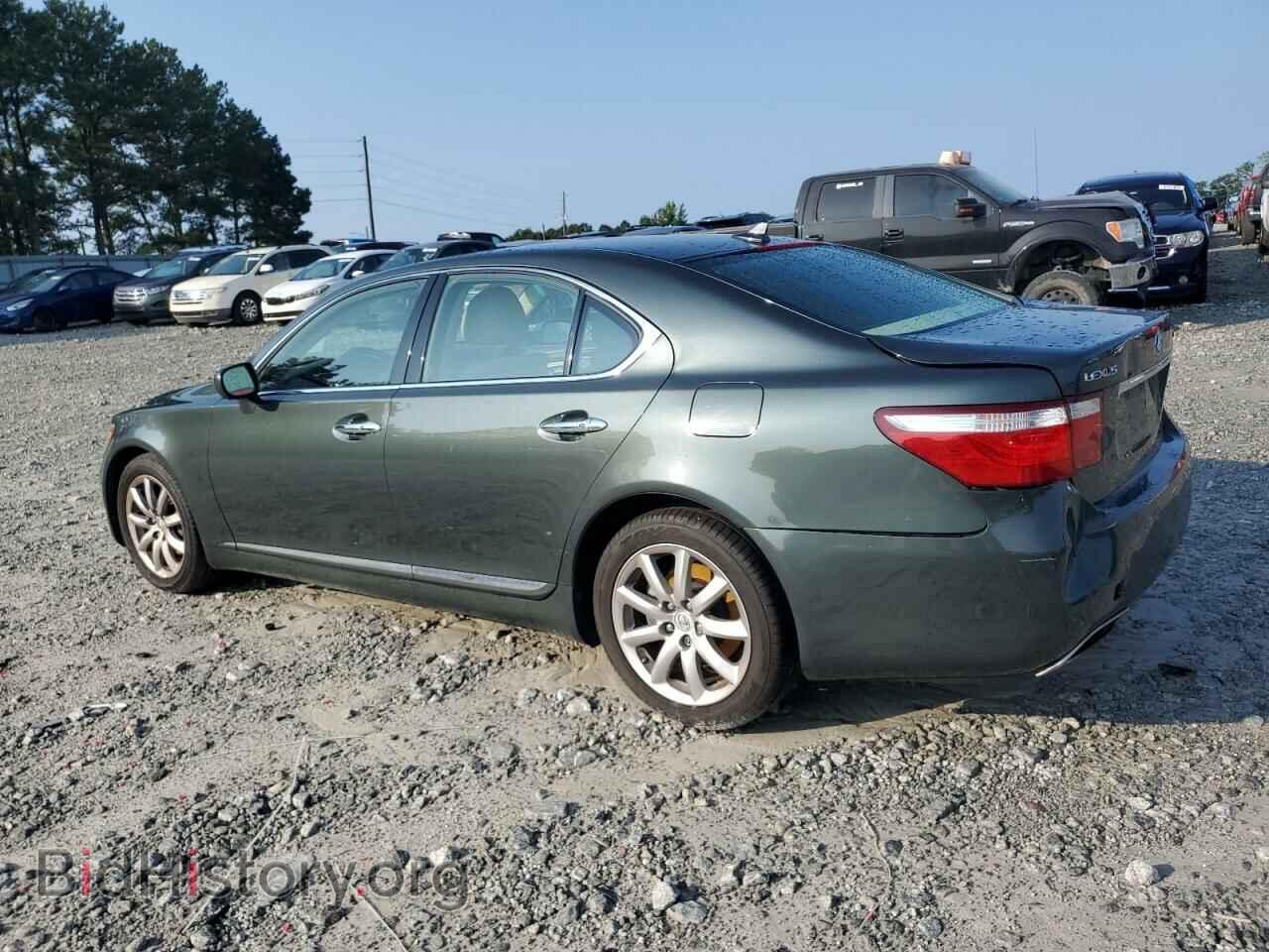 2007 LEXUS LS460 - VIN: JTHBL46F775019837 - Фото 2