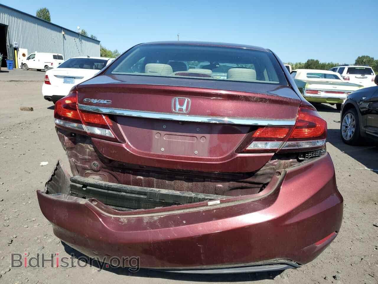 2013 HONDA CIVIC - VIN: 19XFB2F83DE274660 - Фото 6
