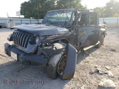 2021 Jeep GLADIATOR, gray — VIN 1C6HJTAG7ML506451, Copart