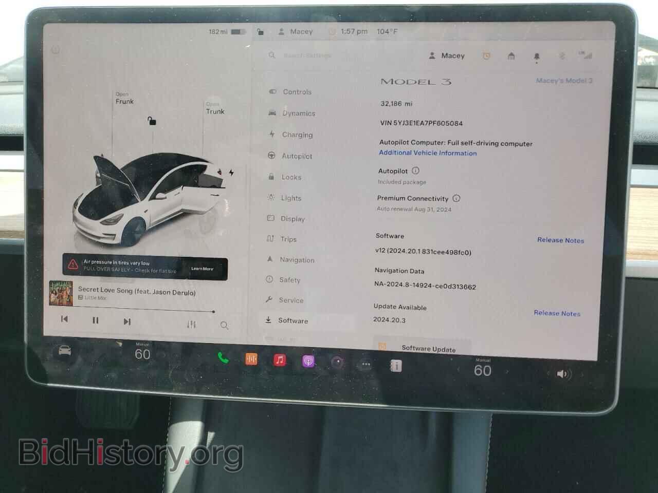 2023 TESLA MODEL 3 - VIN: 5YJ3E1EA7PF605084 - Фото 9