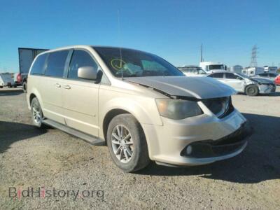 2014 Dodge CARAVAN Grand Cara, светло-коричневый — VIN 2C4RDGEG0ER104687, Copart