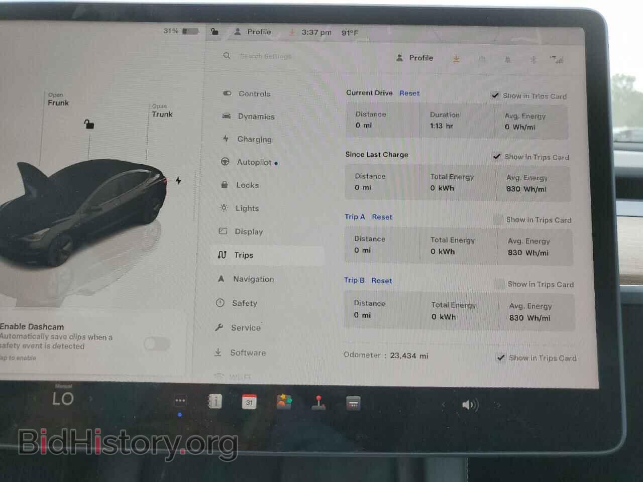 2022 TESLA MODEL 3 - VIN: 5YJ3E1EA2NF242559 - Фото 9