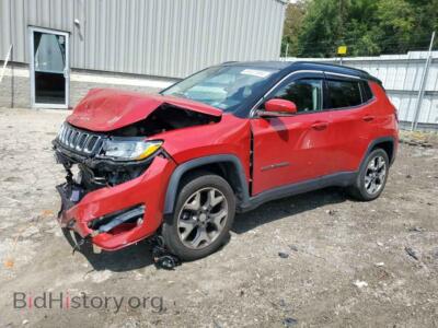 2017 Jeep COMPASS Limited, красный — VIN 3C4NJDCB2HT680862, Copart