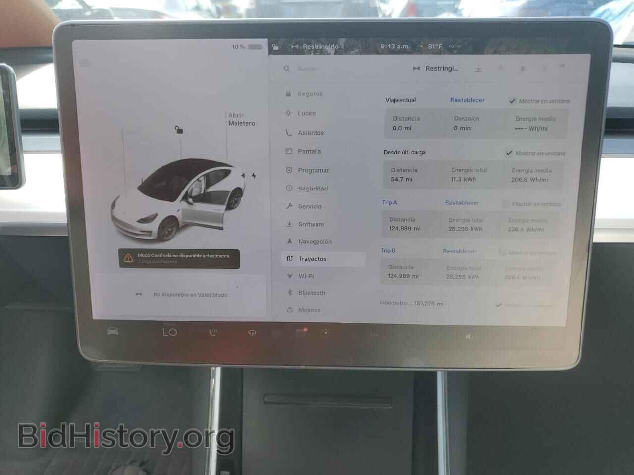 2020 TESLA MODEL 3 - VIN: 5YJ3E1EA5LF615543 - Фото 9