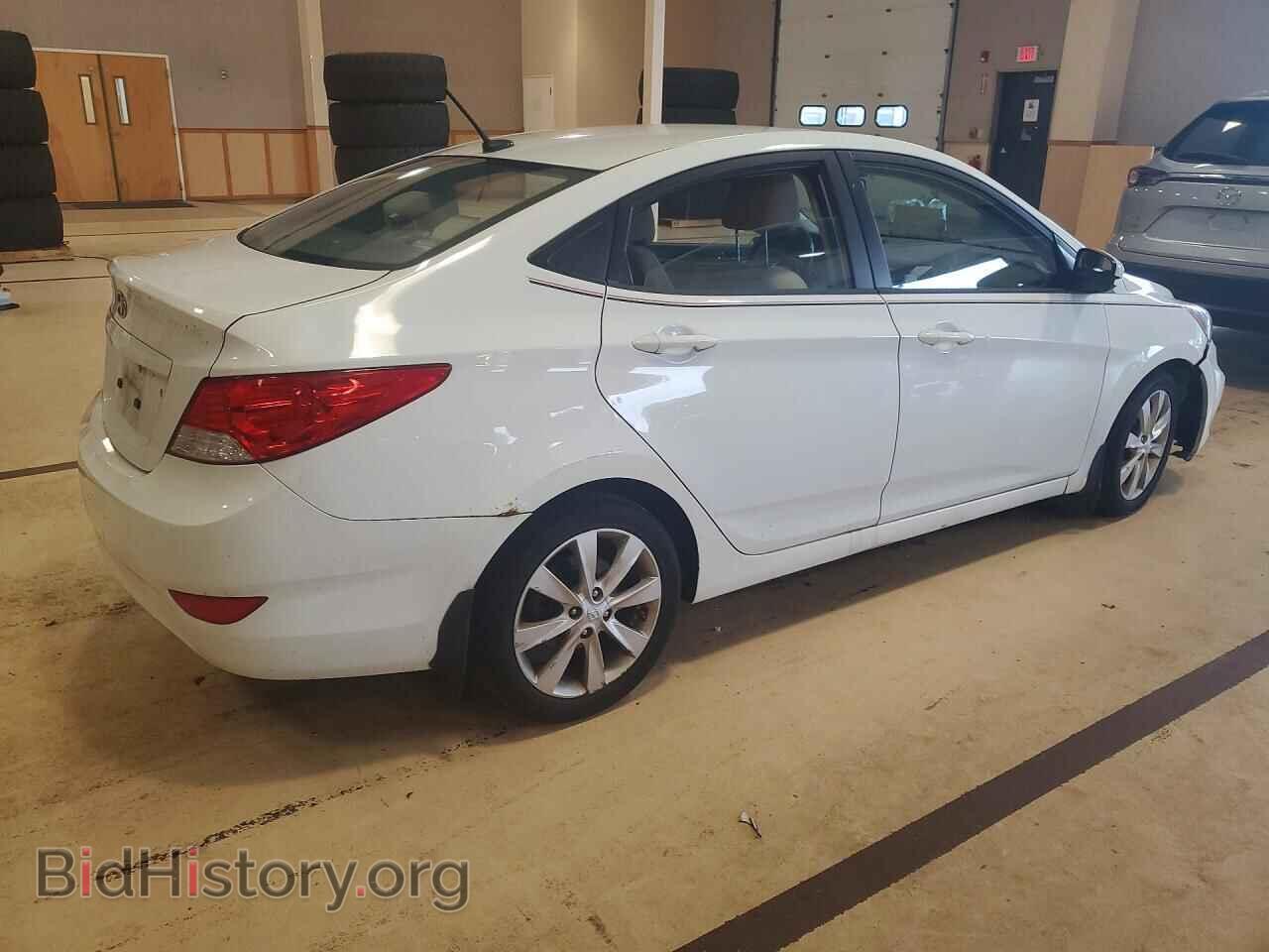 2012 HYUNDAI ACCENT - VIN: KMHCU4AE0CU070156 - Фото 3