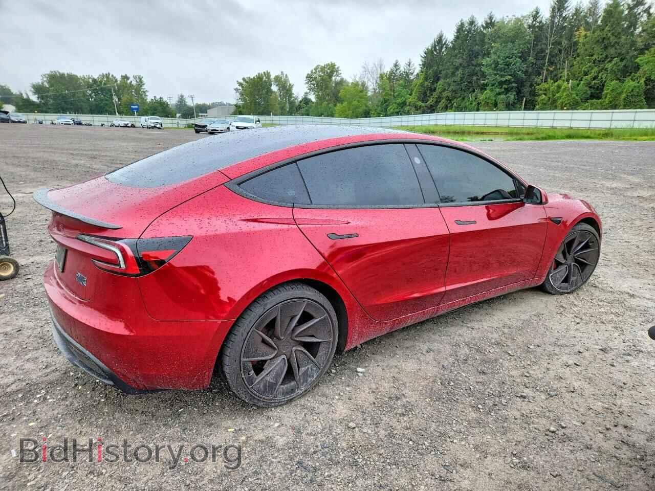 2024 TESLA MODEL 3 - VIN: 5YJ3E1ET6RF785260 - Фото 3