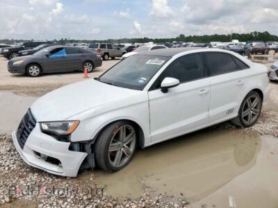 2016 Audi A3 Premium, белый — VIN WAUA7GFF8G1118285, Copart