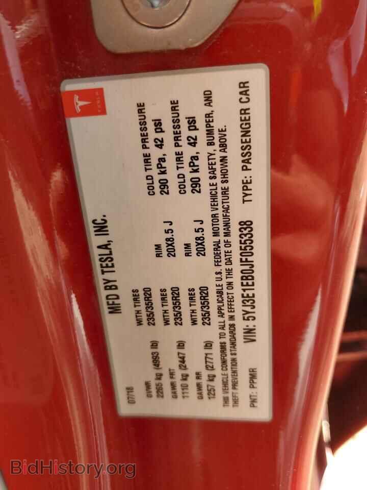 2018 TESLA MODEL 3 - VIN: 5YJ3E1EB0JF055338 - Фото 13