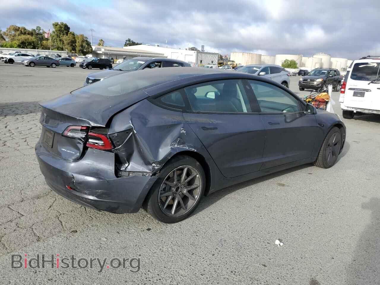 2022 TESLA MODEL 3 - VIN: 5YJ3E1EB8NF183722 - Фото 3