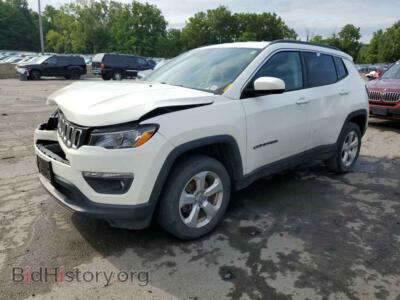 2017 Jeep COMPASS Latitude, white — VIN 3C4NJDBB9HT674848, Copart