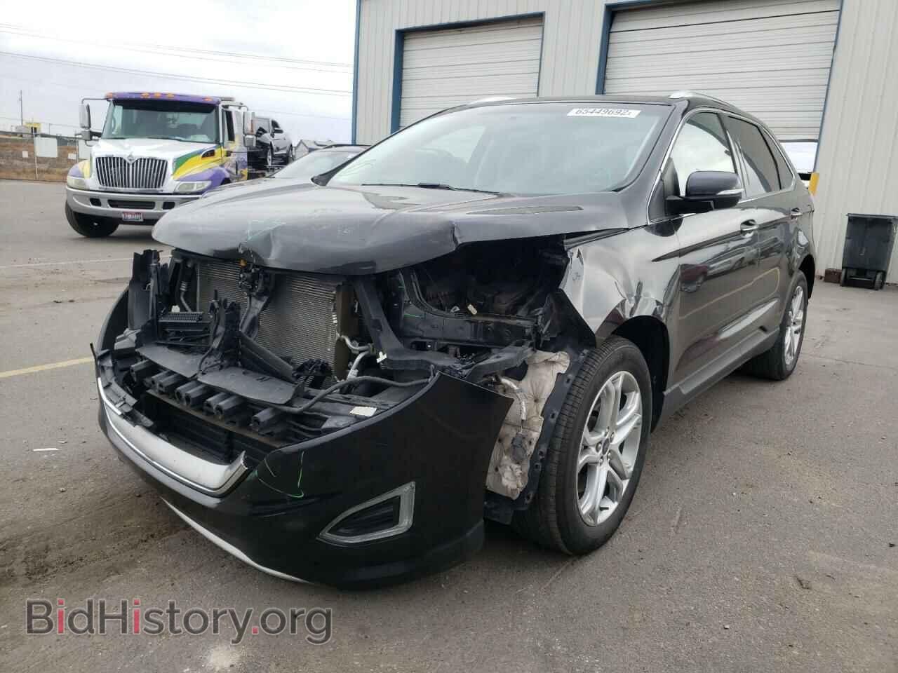 2015 FORD EDGE - VIN: 2FMTK4K97FBB35652 - Фото 2