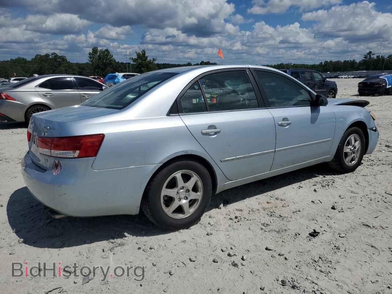 2006 HYUNDAI SONATA - VIN: 5NPEU46FX6H072252 - Фото 3