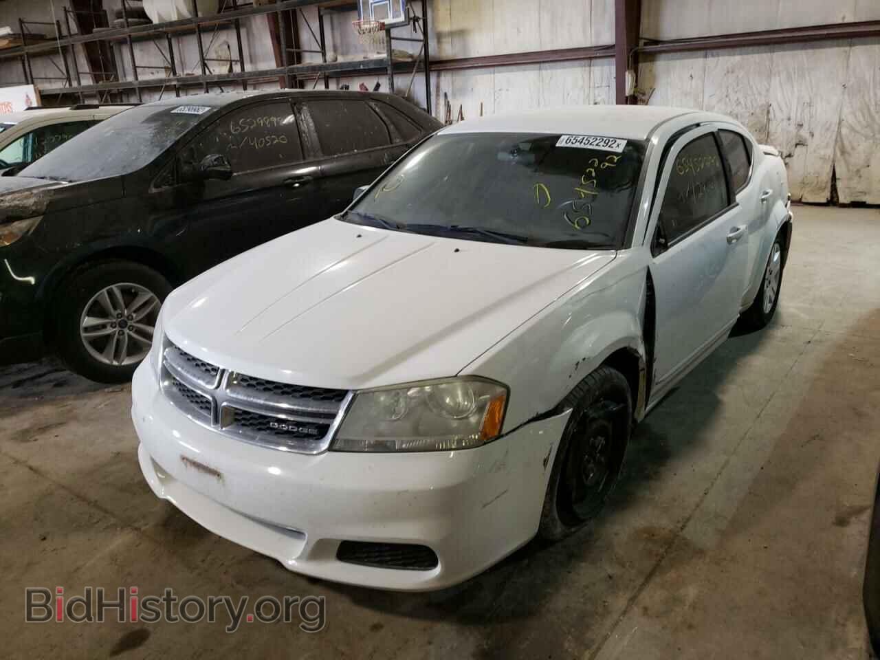 2011 DODGE AVENGER - VIN: 1B3BD4FB6BN572615 - Фото 2