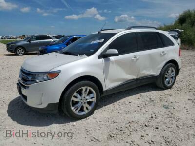 2012 Ford EDGE SEL, белый — VIN 2FMDK3JCXCBA90522, Copart