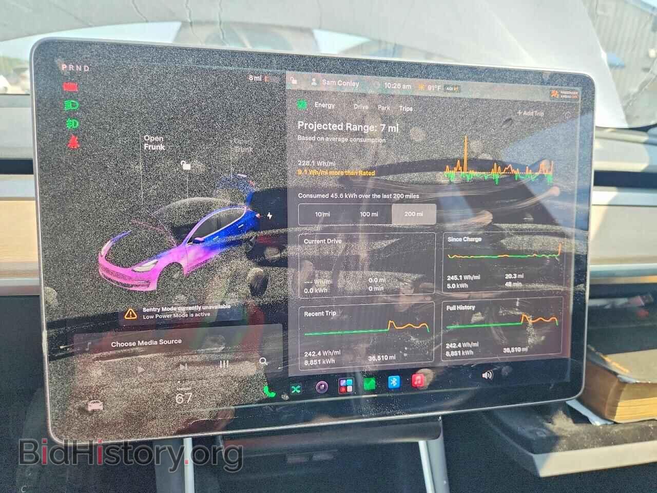2019 TESLA MODEL 3 - VIN: 5YJ3E1EA0KF298804 - Фото 9
