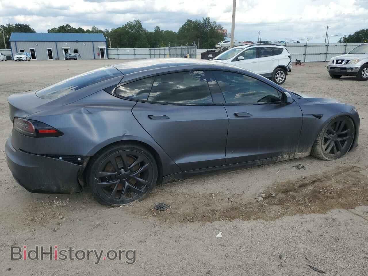 2022 TESLA MODEL S - VIN: 5YJSA1E55NF491092 - Фото 3