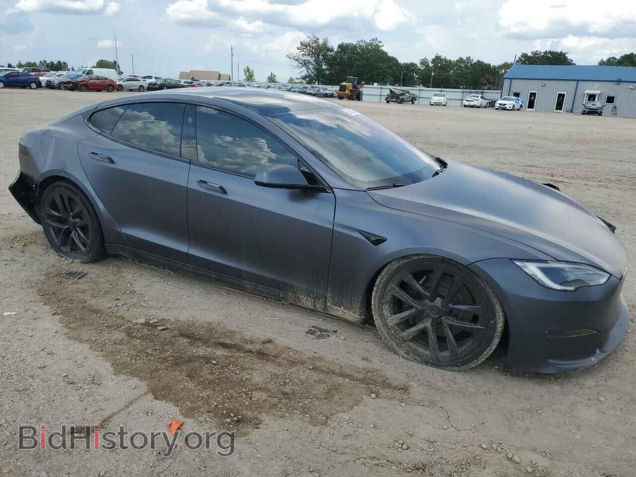 2022 TESLA MODEL S - VIN: 5YJSA1E55NF491092 - Фото 4
