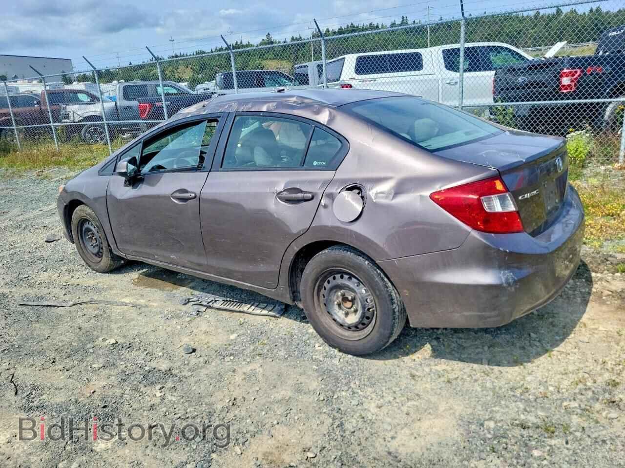 2012 HONDA CIVIC - VIN: 2HGFB2E48CH035589 - Фото 2