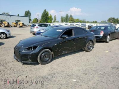2014 Lexus IS IS 350, черный — VIN JTHBE1D21E5013473, Copart