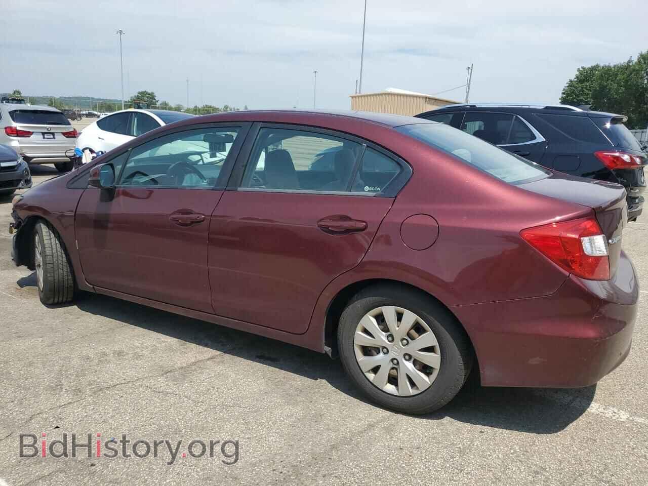 2012 HONDA CIVIC - VIN: 19XFB2F5XCE075772 - Фото 2