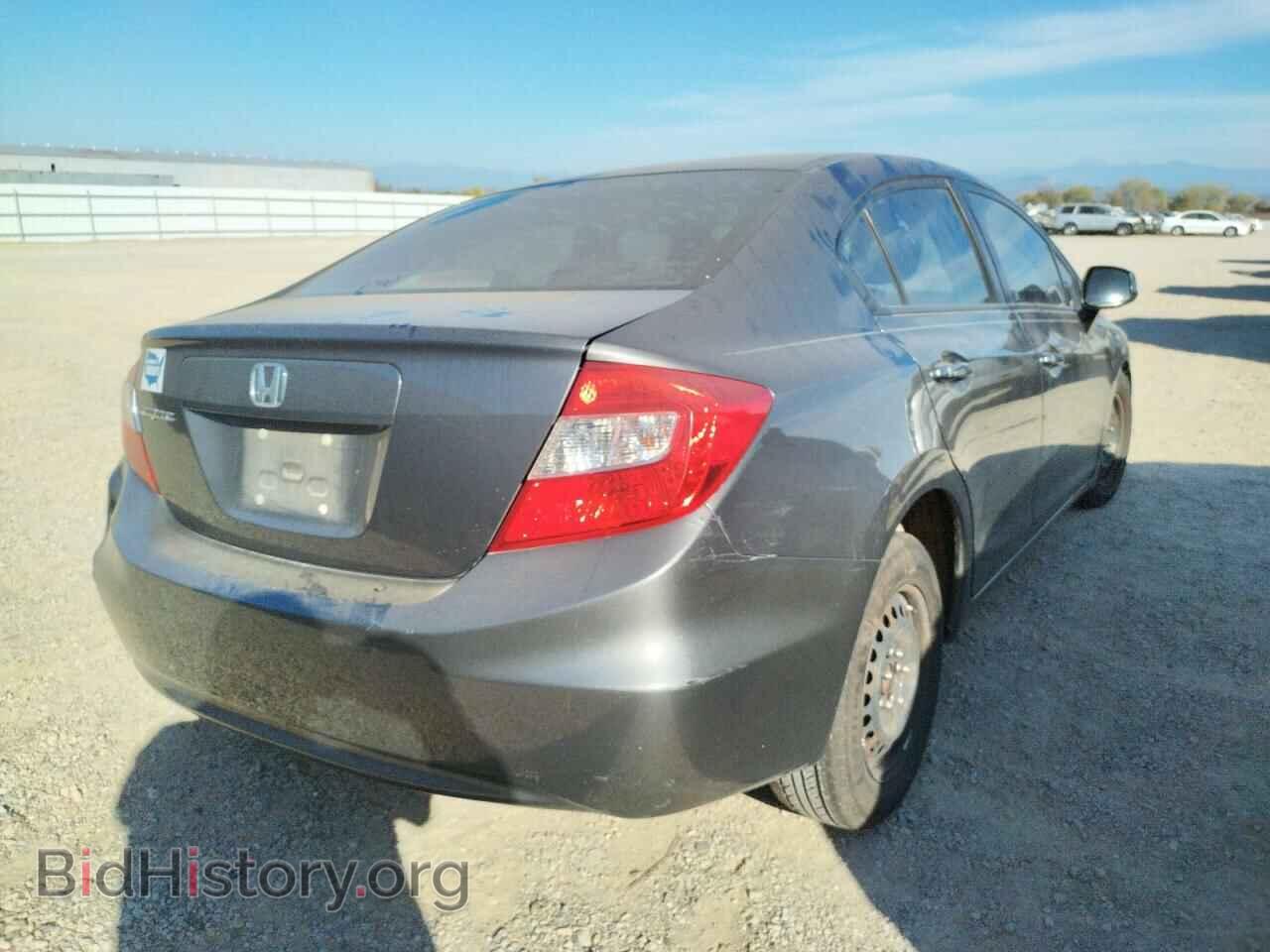 2012 HONDA CIVIC - VIN: 2HGFB2F57CH599676 - Фото 4