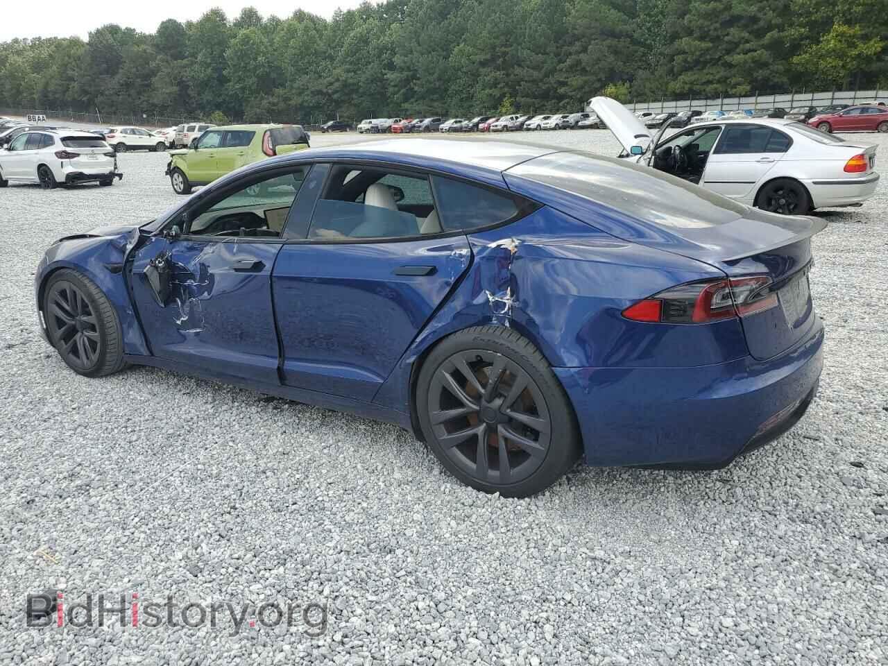 2021 TESLA MODEL S - VIN: 5YJSA1E69MF451699 - Фото 2