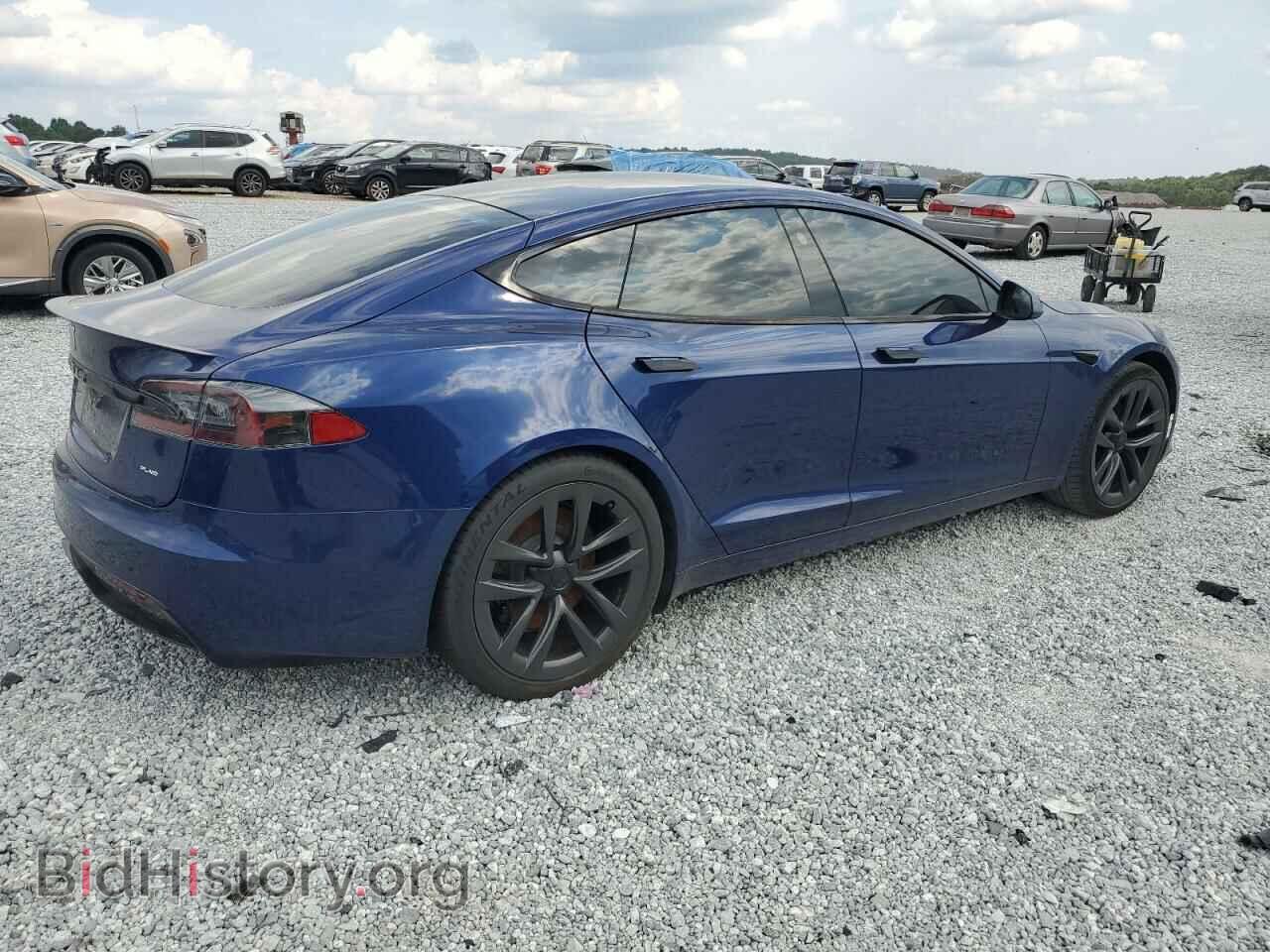 2021 TESLA MODEL S - VIN: 5YJSA1E69MF451699 - Фото 3