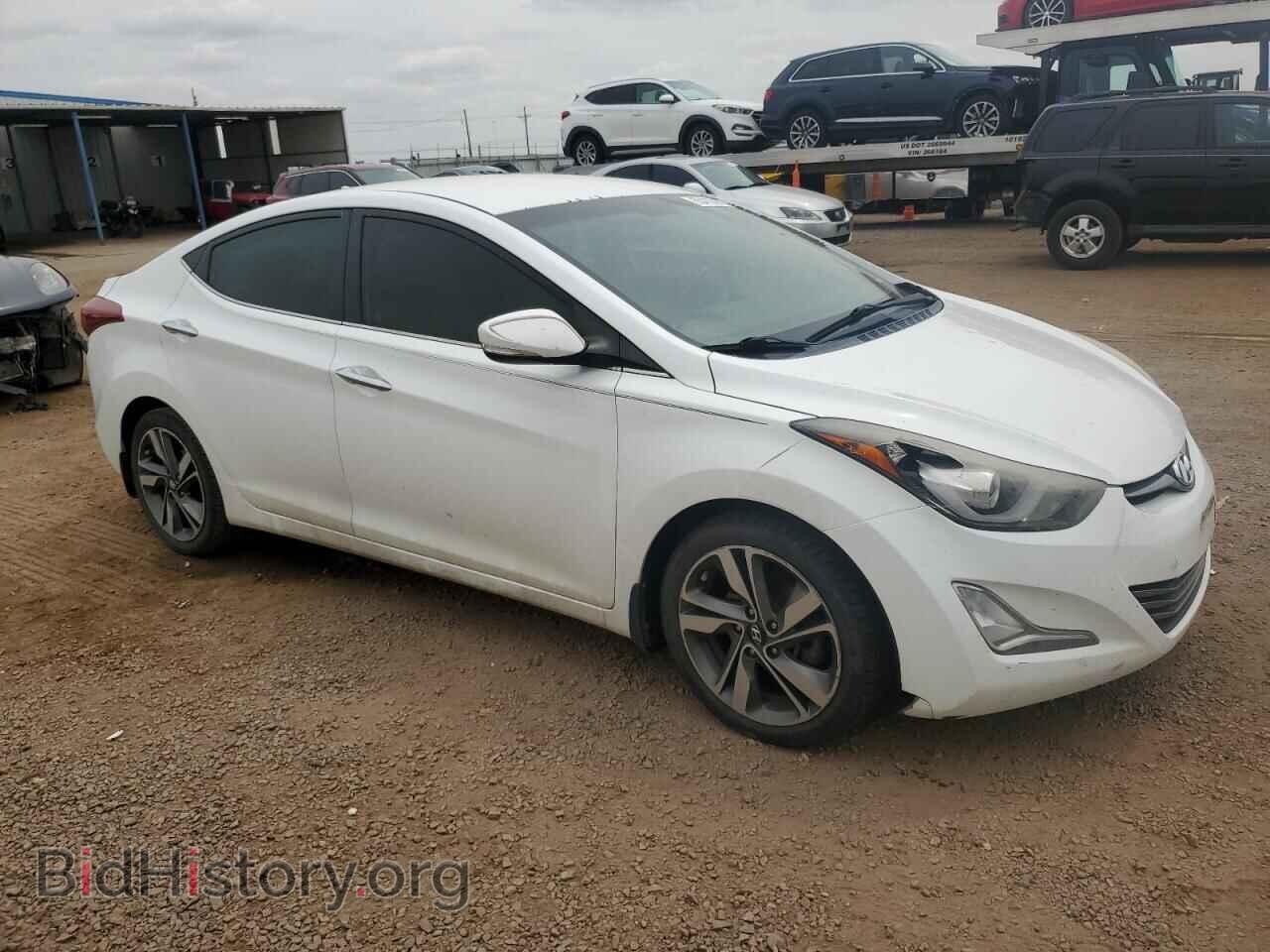 2014 HYUNDAI ELANTRA - VIN: 5NPDH4AE0EH525159 - Фото 4