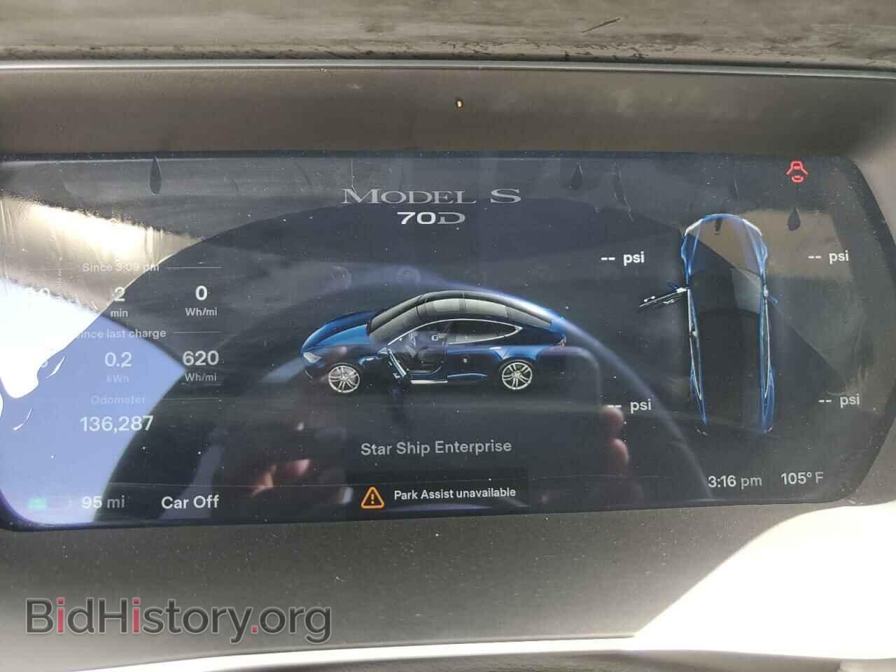 2015 TESLA MODEL S - VIN: 5YJSA1S26FF088556 - Фото 9