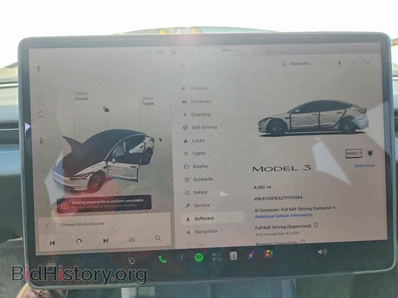 2026 TESLA MODEL 3 - VIN: 5YJ3E1EA2TF170064 - Photo 9